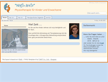 Tablet Screenshot of physio-aktiv-weimar.de